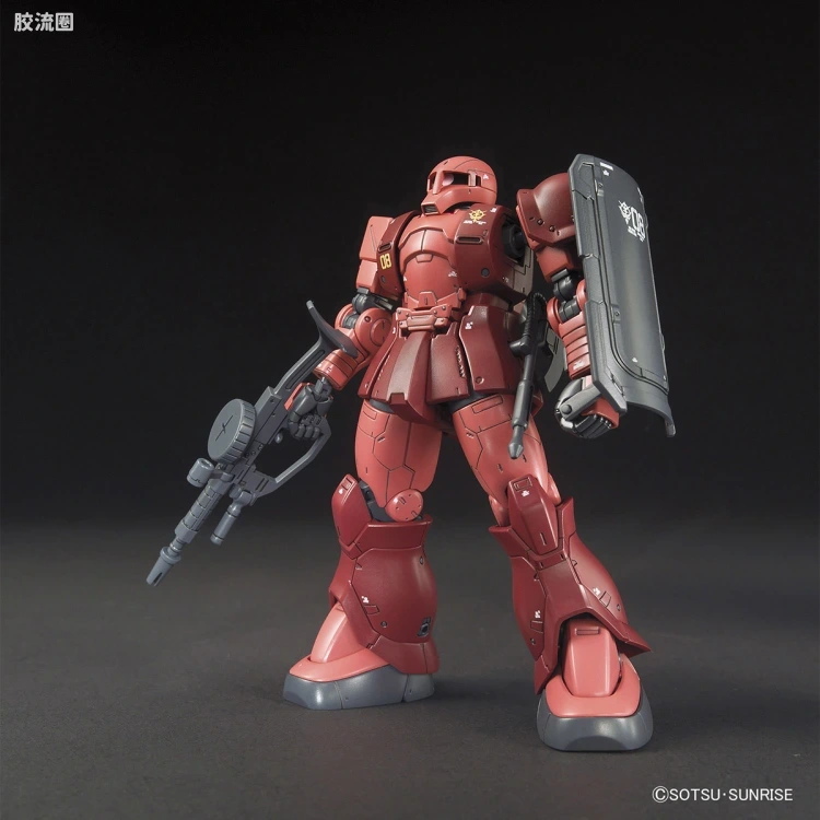 HG 高达The Origin 普通版 MS-05 扎古I(夏亚·阿兹纳布尔机) - 图片